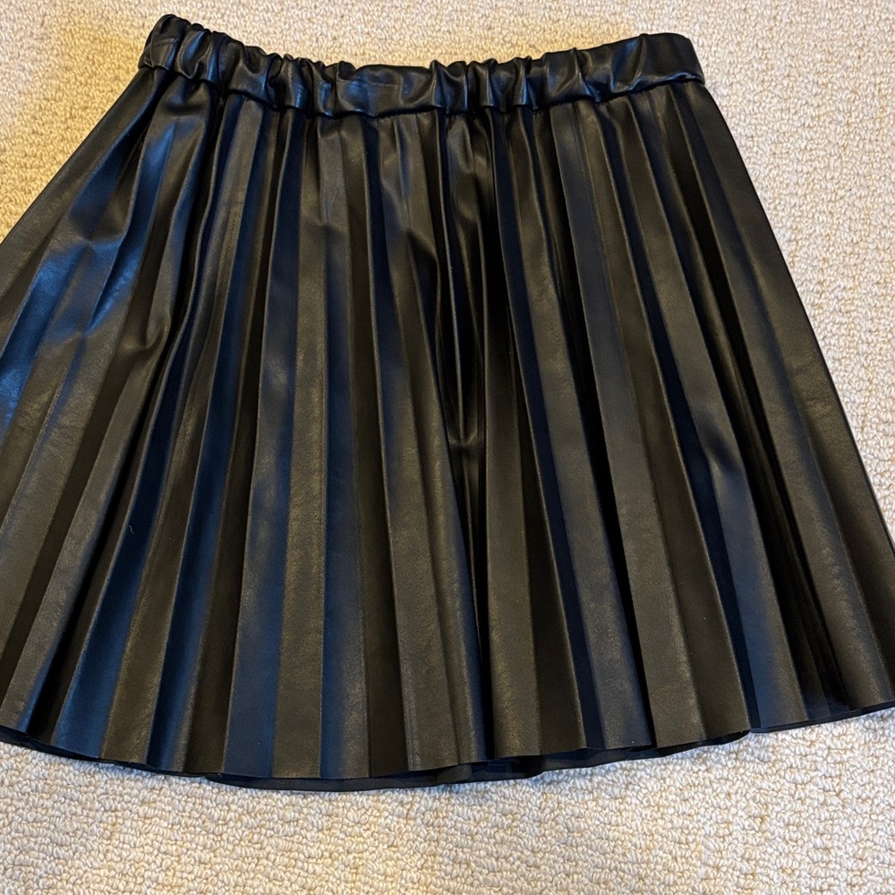 Crewcuts Black Pleated Mini Skirt